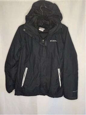 Columbia Women's Black Ski Snow Jacket Medium